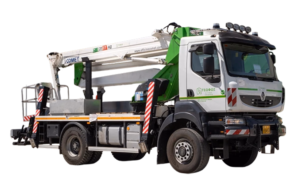 RENAULT KERAX, ΜΗΧΑΝΗΜΑΤΑ ΕΡΓΟΥ